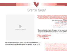 Tablet Screenshot of granjagreer.com.mx